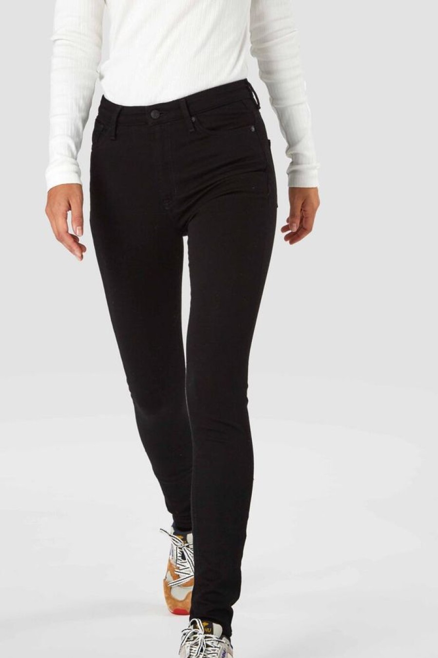 Damen Kings Of Indigo Jeans | Jeans - Christina High - Stay Black Rinse