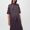 Damen ARMEDANGELS Kleider | Maarjuli Multicol Stripes - Damen Kleid Aus Lenzing Ecovero