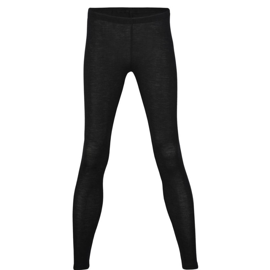 Damen Engel natur Hosen | Damen Leggings Bio-Schurwolle/Seide