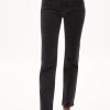 Damen ARMEDANGELS Jeans | Carenaa - Damen Straight Leg Mid Waist Aus Recyceltem Baumwoll Mix