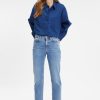 Damen FUTURE:PEOPLE. Jeans | 05:00 Straight Fit, Mid Waist, Cropped